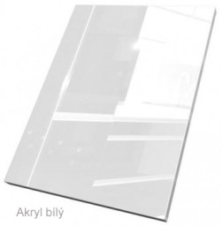 Akryl bílý